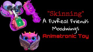 Skinning (Taking Apart) a FurReal Friends Moodwings Baby Dragon Animatronic