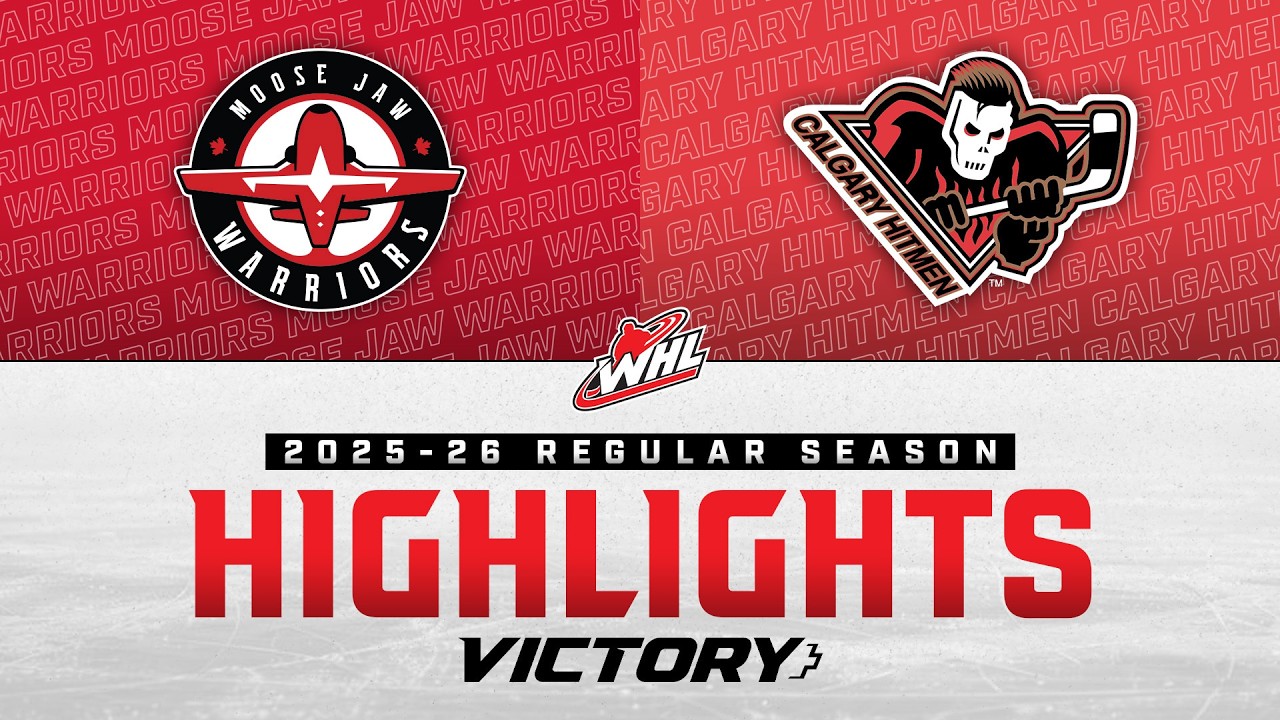 Moose Jaw Warriors at Calgary Hitmen 02/24 | WHL Highlights 2025-26