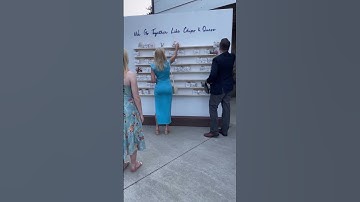 The Coolest Wedding Seating Chart… credits in description #wedding #weddingvideo