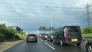 Heavy road traffic at A13 East London! #Busy road #London traffic #A13 Barking #Lockdown #COVID-19