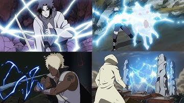 Naruto All of Raiton / Lightning Style Jutsu 雷遁 (術)