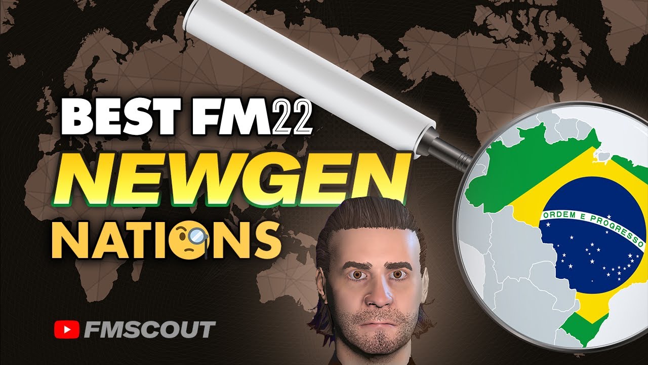FM22 Best NEWGEN Nations Finding TOP Youth Intake Players YouTube