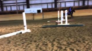 Ruby cantering