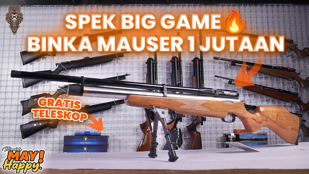 TERLARIS!! BINKA MAUSER GRATIS TELESKOP!! 1 JUTAAN