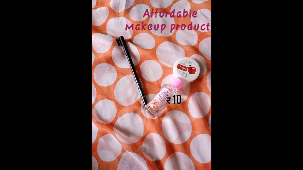 Makeup under ₹ 50 rupees!😍|