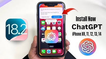 How to Install iOS 18.2 New Chat GPT with Apple Intelligence on any iPhone XR, 11, 12, 13, 14, 15
