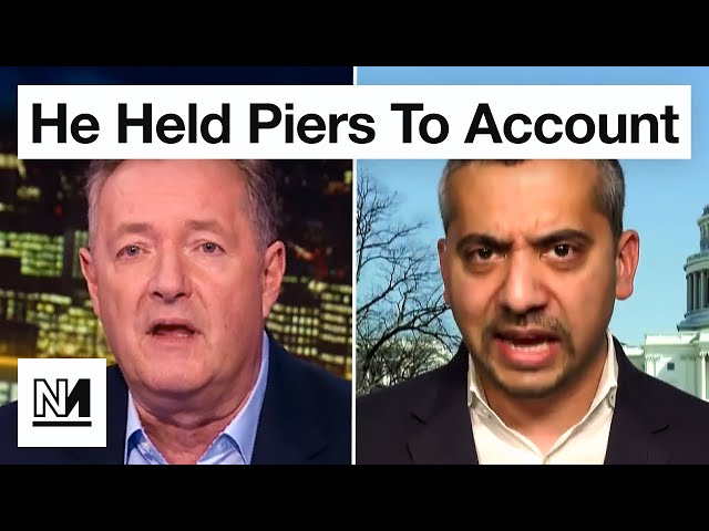 Mehdi Hasan Calls Outs Piers Morgan’s “Racist Double Standards” class=