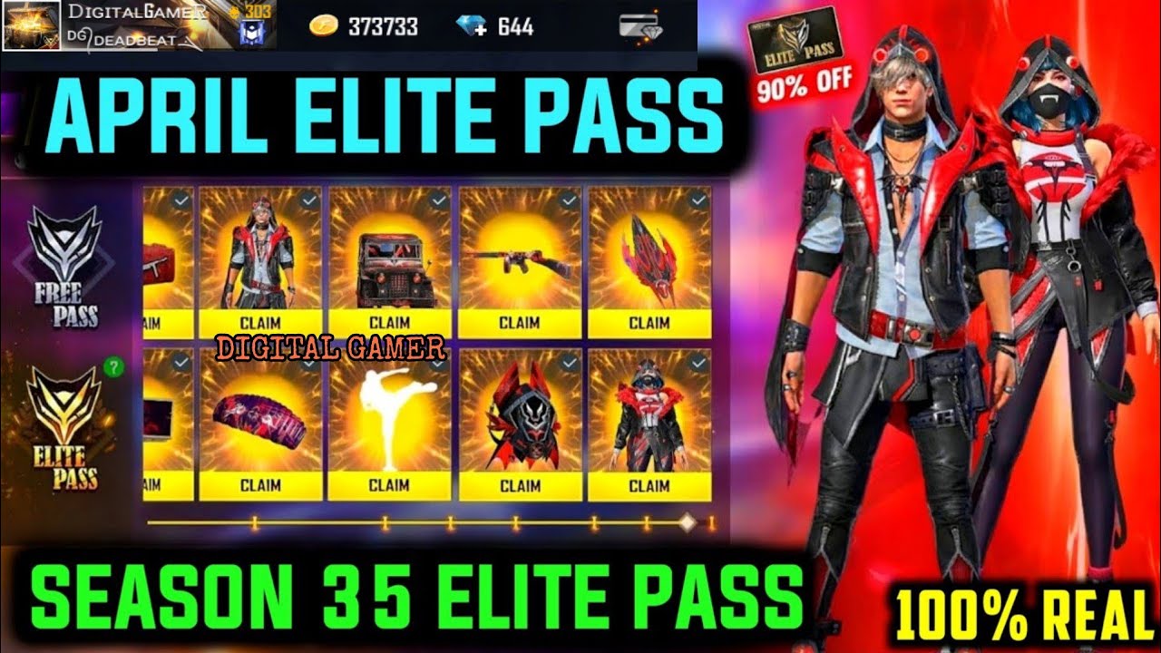 Elite Pass Season 35 | April Elite Pass 2021 Review | Garena Free Fire