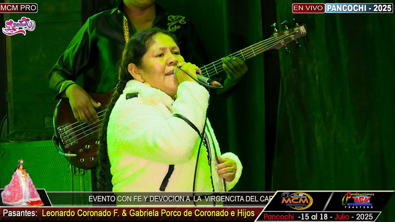 JUANA ALVAREZ EN VIVO PANCOCHI 2025  DIA 16 PASANTES LEONARO Y GABRIELA- MCM Producciones