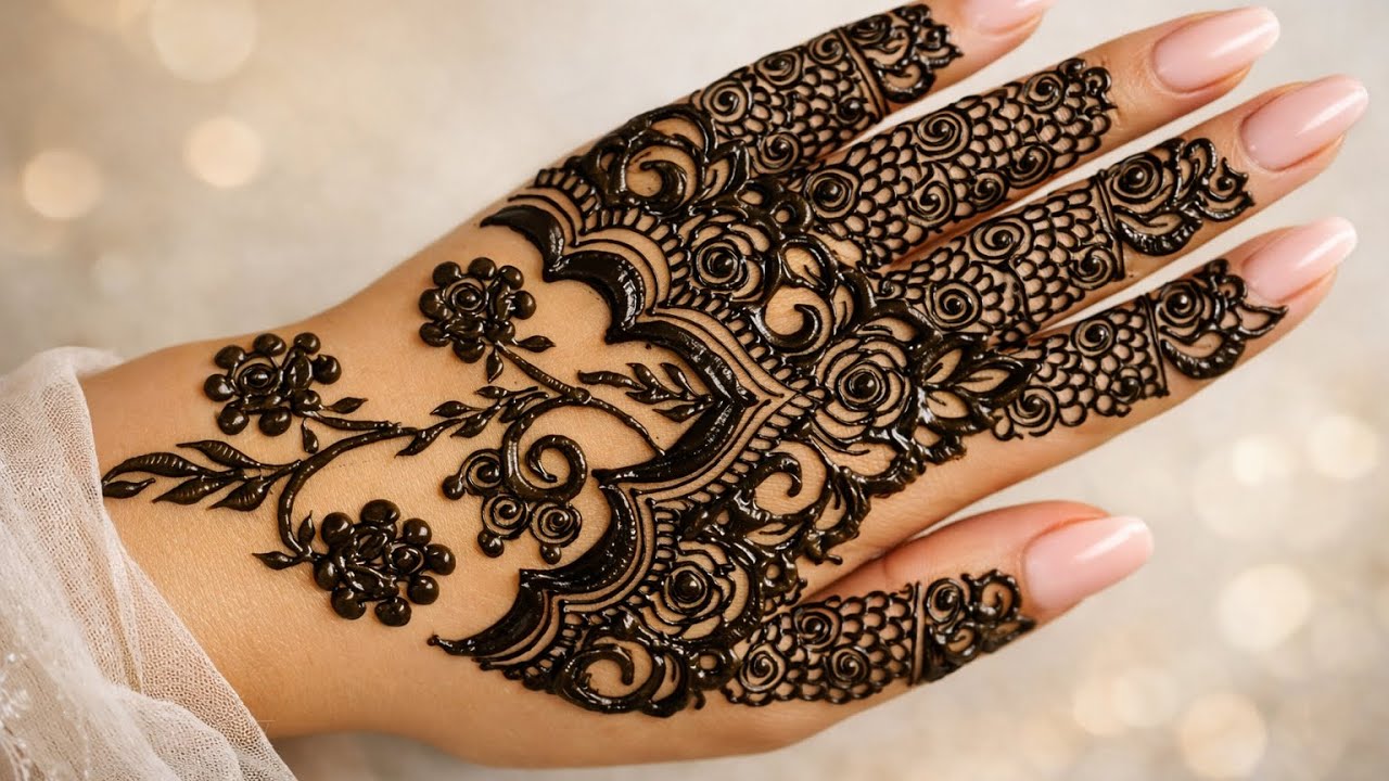 Very Simple & Stylish Mehndi Design 2026 | Unique Arabic Mehndi | Easy Backhand