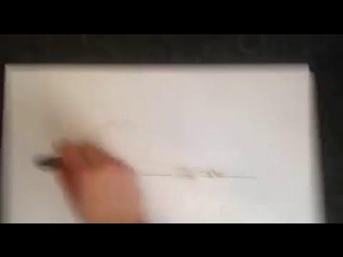 Pin and string method - YouTube