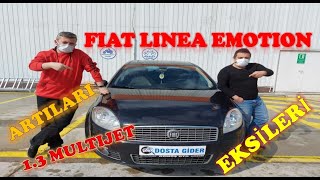 Fi̇at Li̇nea 1.3 Multi̇jet Emoti̇on İnceleme Li̇nea Test Sürüşü Ve İzleni̇mler Artilari Ve Eksi̇leri̇