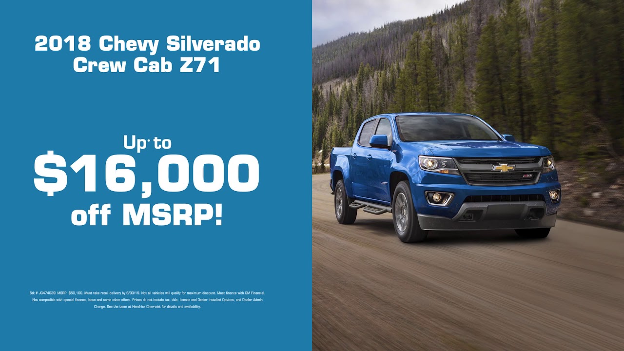 Hendrick Chevrolet Hoover Al >> 2018 Silverado Crew Cab For Sale Hendrick Chevrolet Hoover Hendrick Chevrolet Hoover Al >> 2018 Silverado Crew Cab For Sale Hendrick Chevrolet Hoover