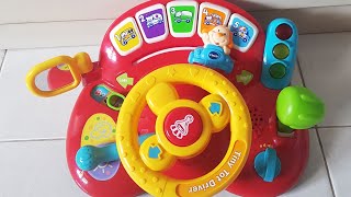 Vtech Tiny Tot Driver Steering Wheel Car Toy