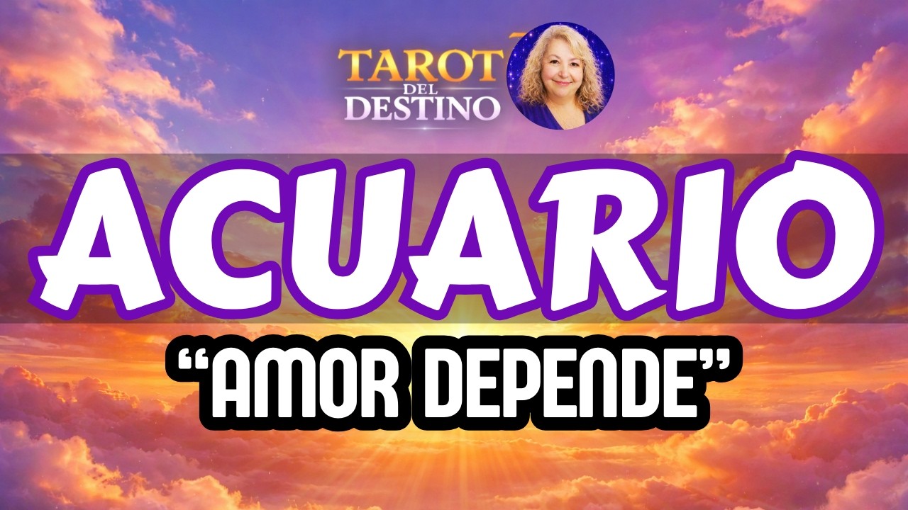 ACUARIO ♒ TRABAJO Y DINERO MEJORAN… PERO EL AMOR DEPENDE DE TI | Tarot del Destino #acuario