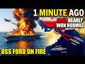 How a Laundry Room Fire on USS Ford Nearly Handed Iran the Strait of Hormuz