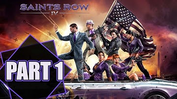 Saints Row 4 Game Walkthrough Part 1 - NO COMMENTARY