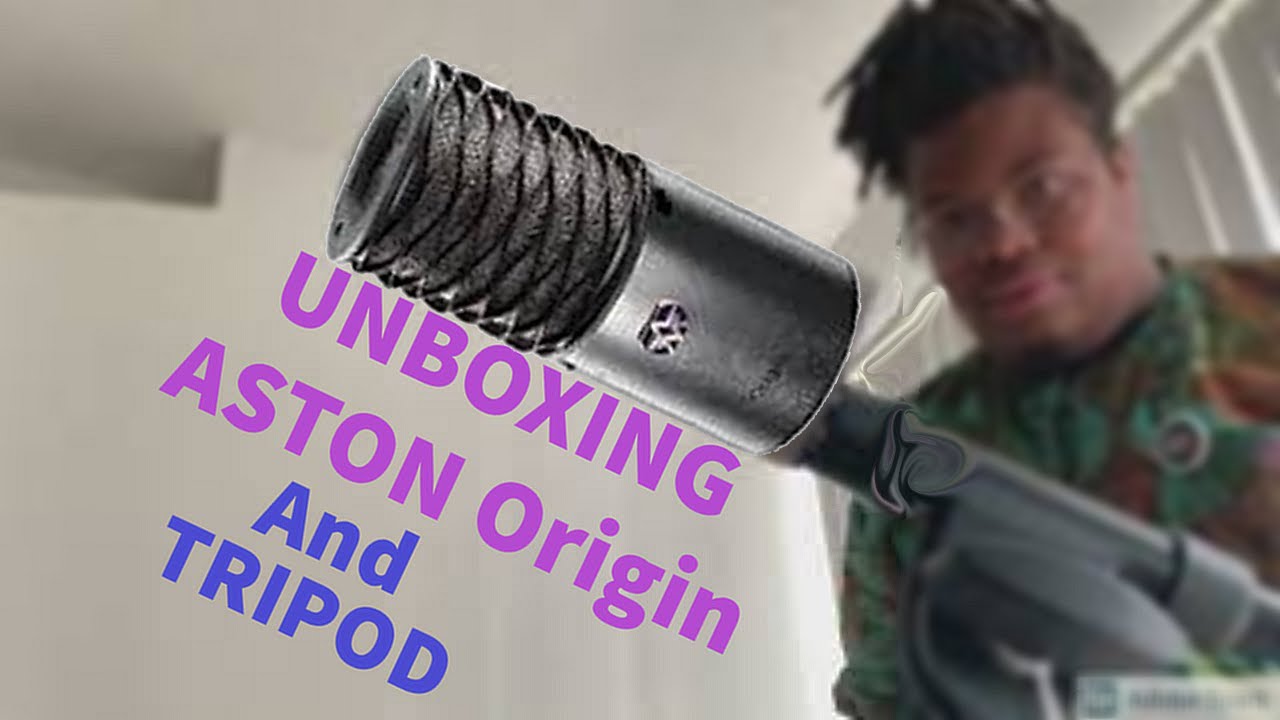 Unboxing the Aston Origin and Tripod boom mic stand YouTube