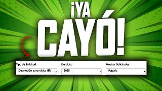 ¡El SAT ya está PAGANDO DEVOLUCIONES 2026! ¿Ya te pagaron?