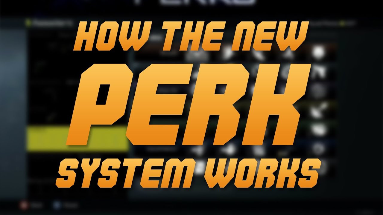 Call of Duty: Ghosts - HOW THE NEW PERK SYSTEM WORKS - YouTube