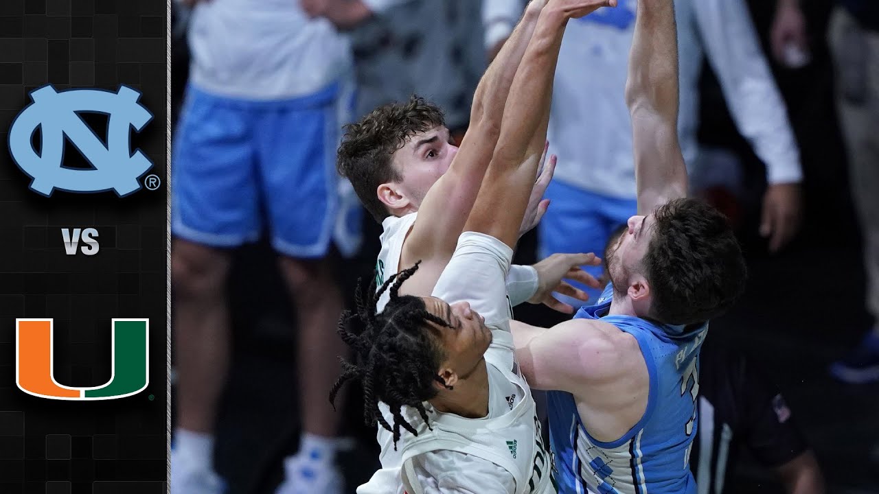 North Carolina vs. Miami Men's Basketball Highlights (2020-21) - YouTube