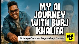 My AI Journey with Burj Khalifa | AI Image creation step by step Tutorial | screenshot 2