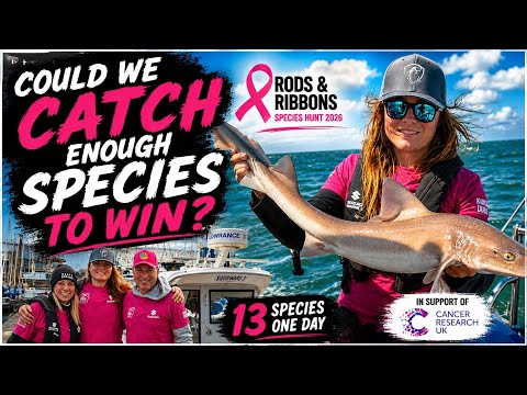 Could We Find Enough Species to Win? 🎣 | Rods & Ribbons Species Hunt in aid of cancer research 🎣🎣