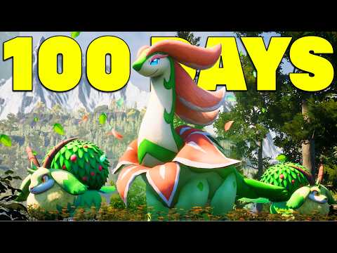 I SPENT 100 DAYS IN PALWORLD.. Without Capturing Pals! (Full Movie)