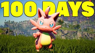 I SPENT 100 DAYS IN PALWORLD.. But I Can't Capture Pals! (Full Movie)