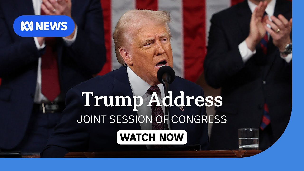 IN FULL: Donald Trump delivers an address to a joint session of US ...