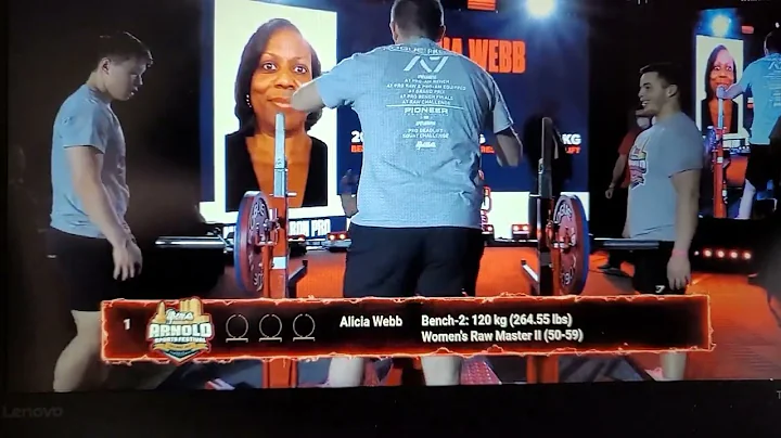 Alicia 'Le' Webb at 2022 Masters of Iron Pro @ The...
