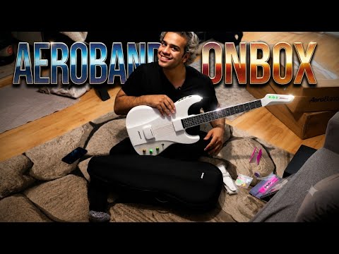Musical Instruments of the Future! 😱 Wireless Guitar & Air Drum Unboxing (AeroBand Unboxing)