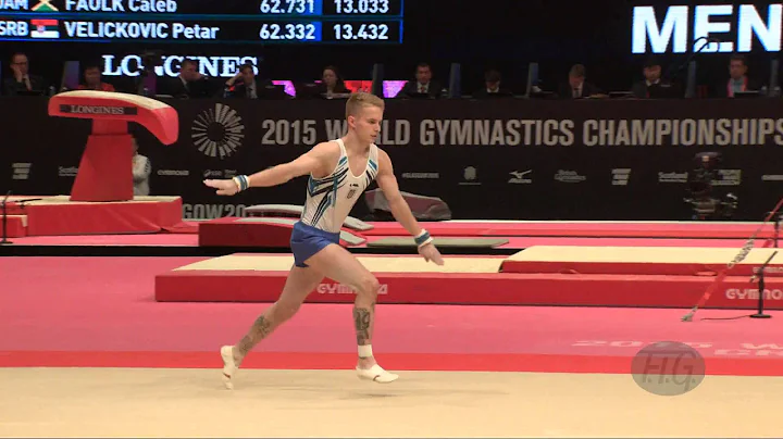 YERMAK Mykyta (UKR) - 2015 Artistic Worlds - Qualifications Floor Exercise