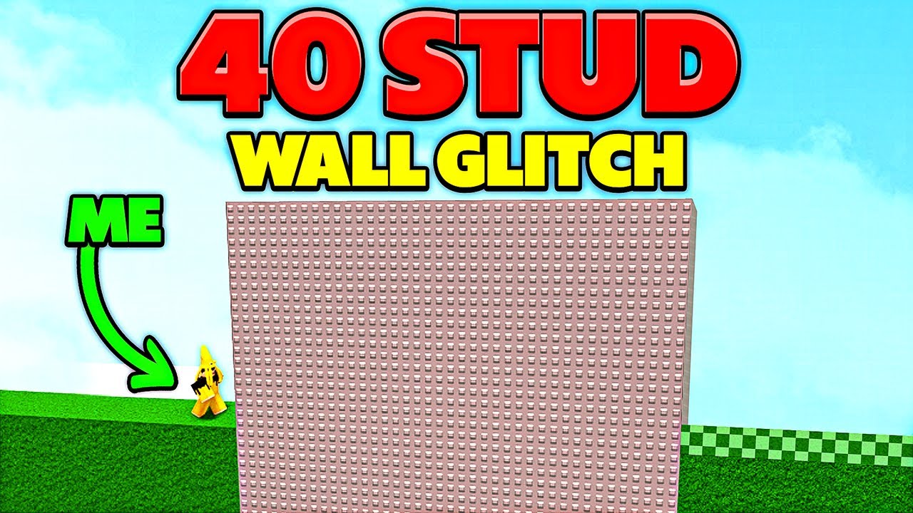 WORLD S BIGGEST WALL GLITCH IN ROBLOX YouTube 