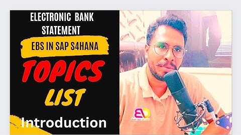 EBS Concept Topics in SAP|| SAP EBS configuration Topics-Step by Step EBS Configuration -Chanu SK