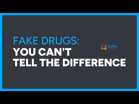Fake Drugs: Can't Tell the Difference