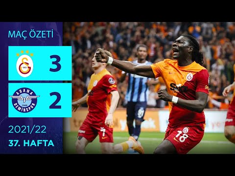 ÖZET: Galatasaray 3-2 Adana Demirspor | 37. Hafta - 2021/22