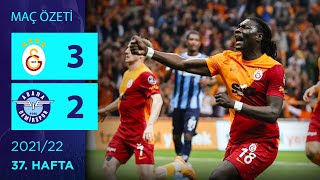 ÖZET: Galatasaray 3-2 Adana Demirspor | 37. Hafta - 2021/22