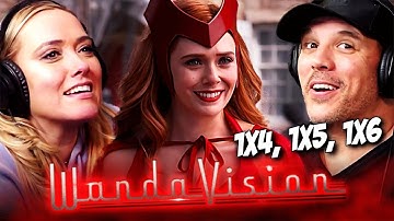 WANDAVISION (2021) | Episode 4-6 REACTION! | First Time Watching | Marvel