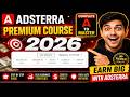 Earn Money Without Investment: Adsterra Direct Link Hack 2026