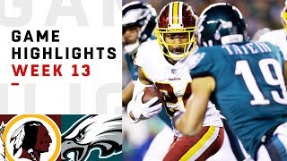 Redskins Vs Eagles Week 13 Highlights Nfl 2018 Redskins Vs Eagles Week 13 Highlights Nfl 2018