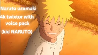 Kid Naruto Uzumaki Twixtor With Voice Pack