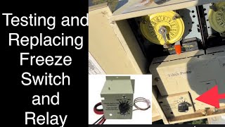 How to test and replace freeze controller; Intermatic pool timer
