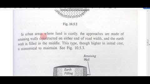 Design of Bridges- Approaches