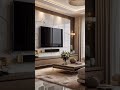 Trending TV Unit Design for Modern Homes 📺✨ | Luxury Living Room Ideas. #sakiveinteriors #modernhome