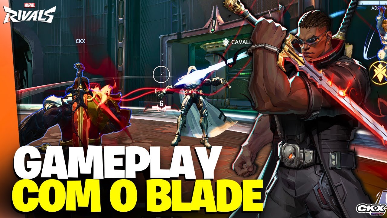PRIMEIRA GAMEPLAY COM O BLADE NO MARVEL RIVALS [4K 60 FPS] - YouTube