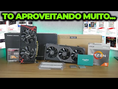 MEGA PROMOÇÃO DE HARDWARE NO ALIEXPRESS AGORA, HORA DE MONTAR SEU PC! (PROMO 12 JUNHO)