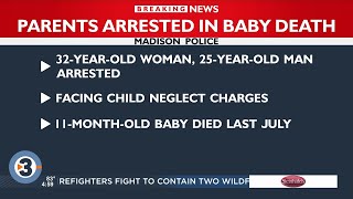 Parents of 11-month-old who died from overdose last year arrested, Madison police say
