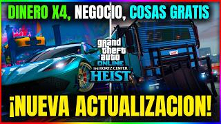 NUEVA ACTUALIZACION GTA5 Online! REGALOS! DINERO X4, DESCUENTOS EPICOS y MUCHO MÁS!