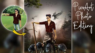 Wolf Concept Photo Editing Picsart Realistic Photo Manipulation Editing Tutorial In Picsart